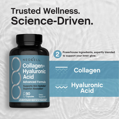 Premium USA Imported NeoCell Collagen Bottle in Hand
