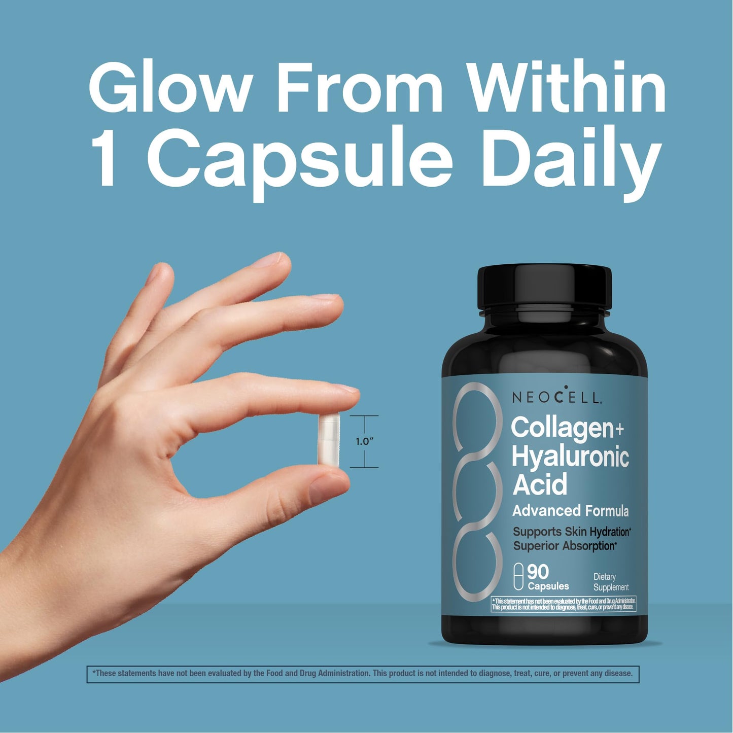 NeoCell Collagen Peptides Advanced Formula Daily Wellness Setup