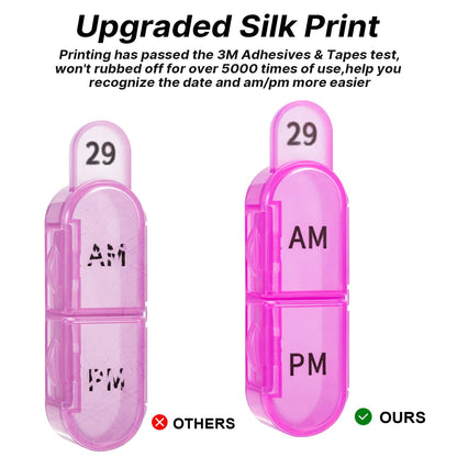 Daviky thirty one day am pm medication management system setup.
