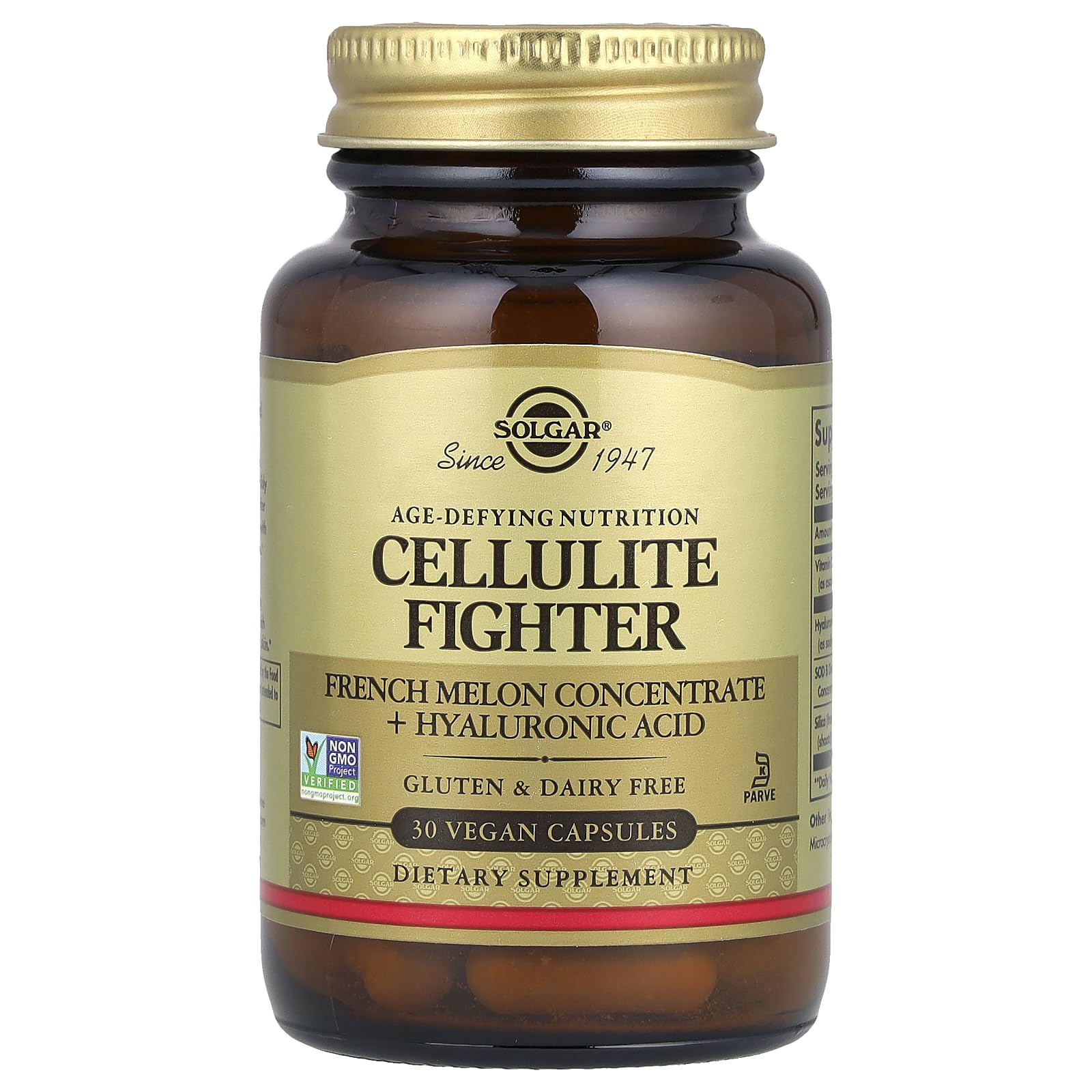 Solgar Cellulite Fighter Vegan Capsules Ingredients Detail