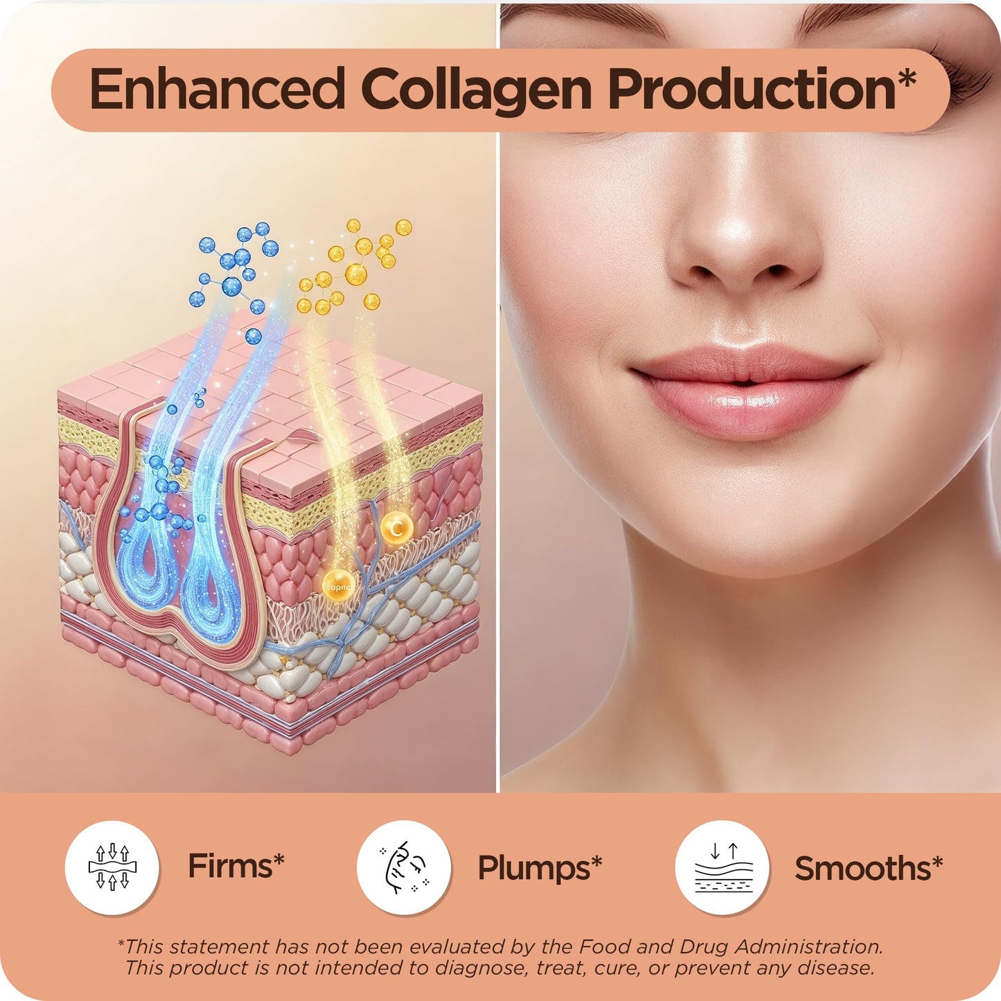 Balance Breens Hyaluronic Acid Vegan Capsules Supplement Facts