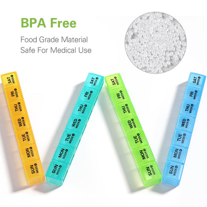 BUG HULL One Month Supplement Holder highlighting the upgraded fade-resistant three-dimensional day labels