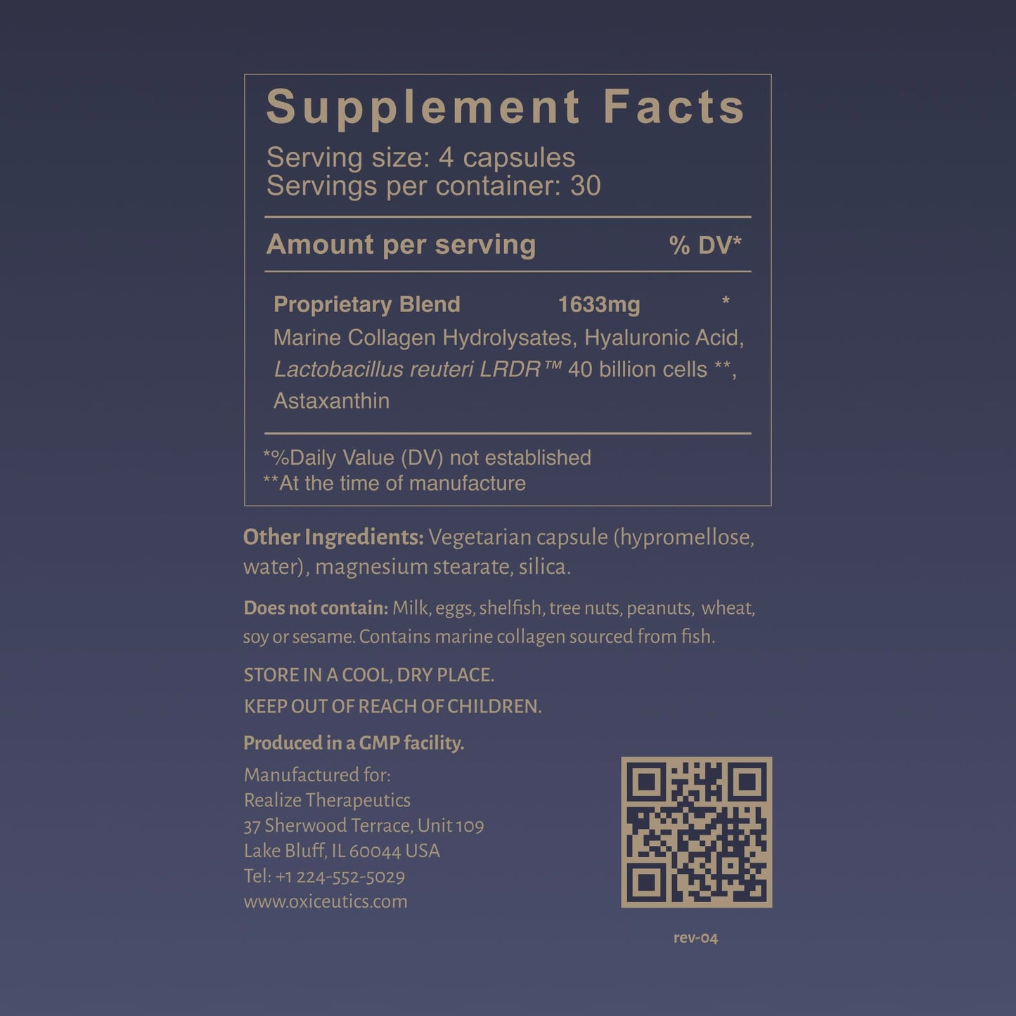 Dr William Davis Gut to Glow microbiome beauty complex supplement