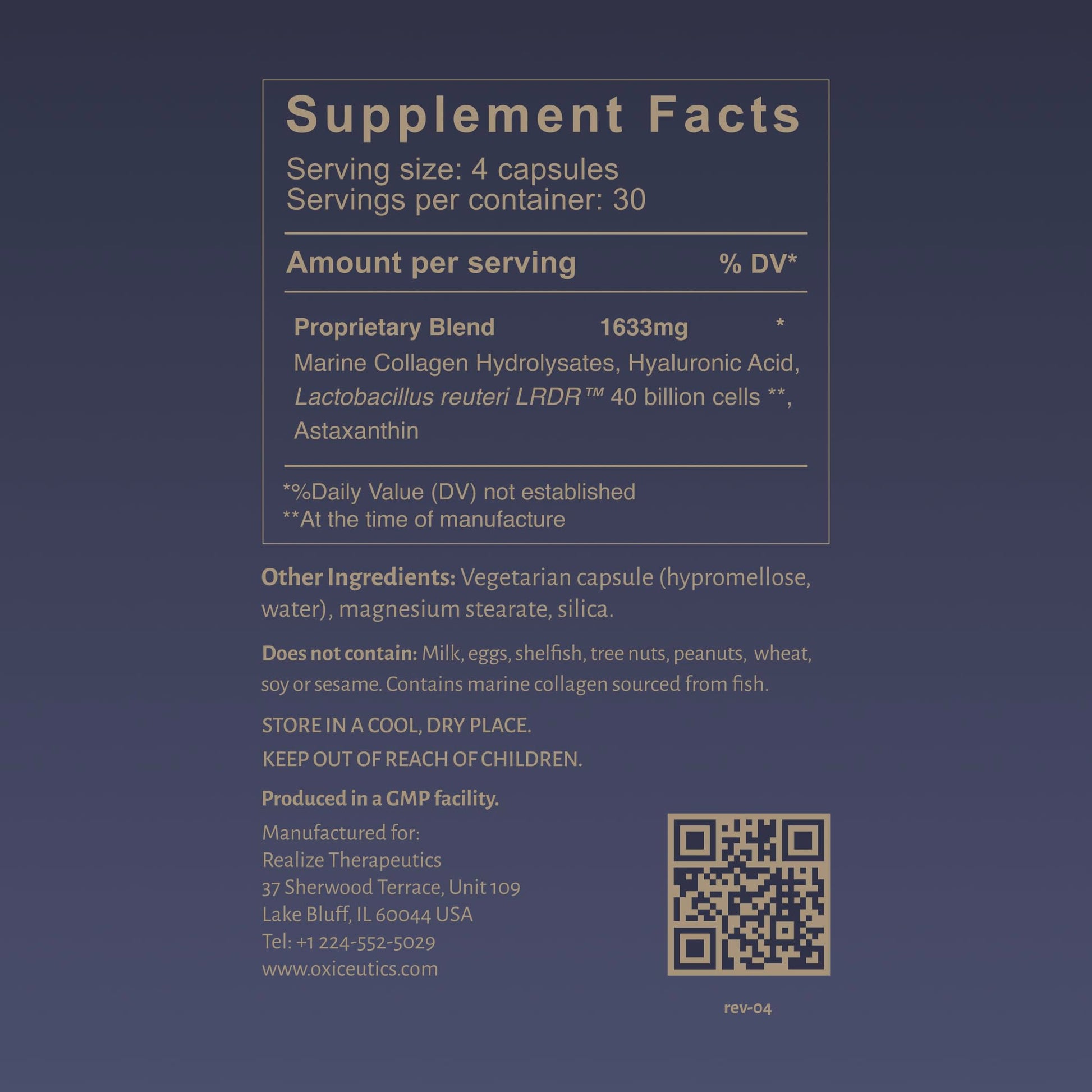 Dr William Davis Gut to Glow microbiome beauty complex supplement