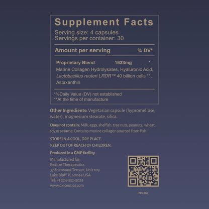 Dr William Davis Gut to Glow microbiome beauty complex supplement