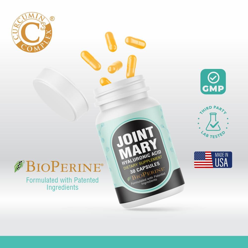 Joint Mary Hyaluronic Acid Joint Support Capsules authentic USA import packaging