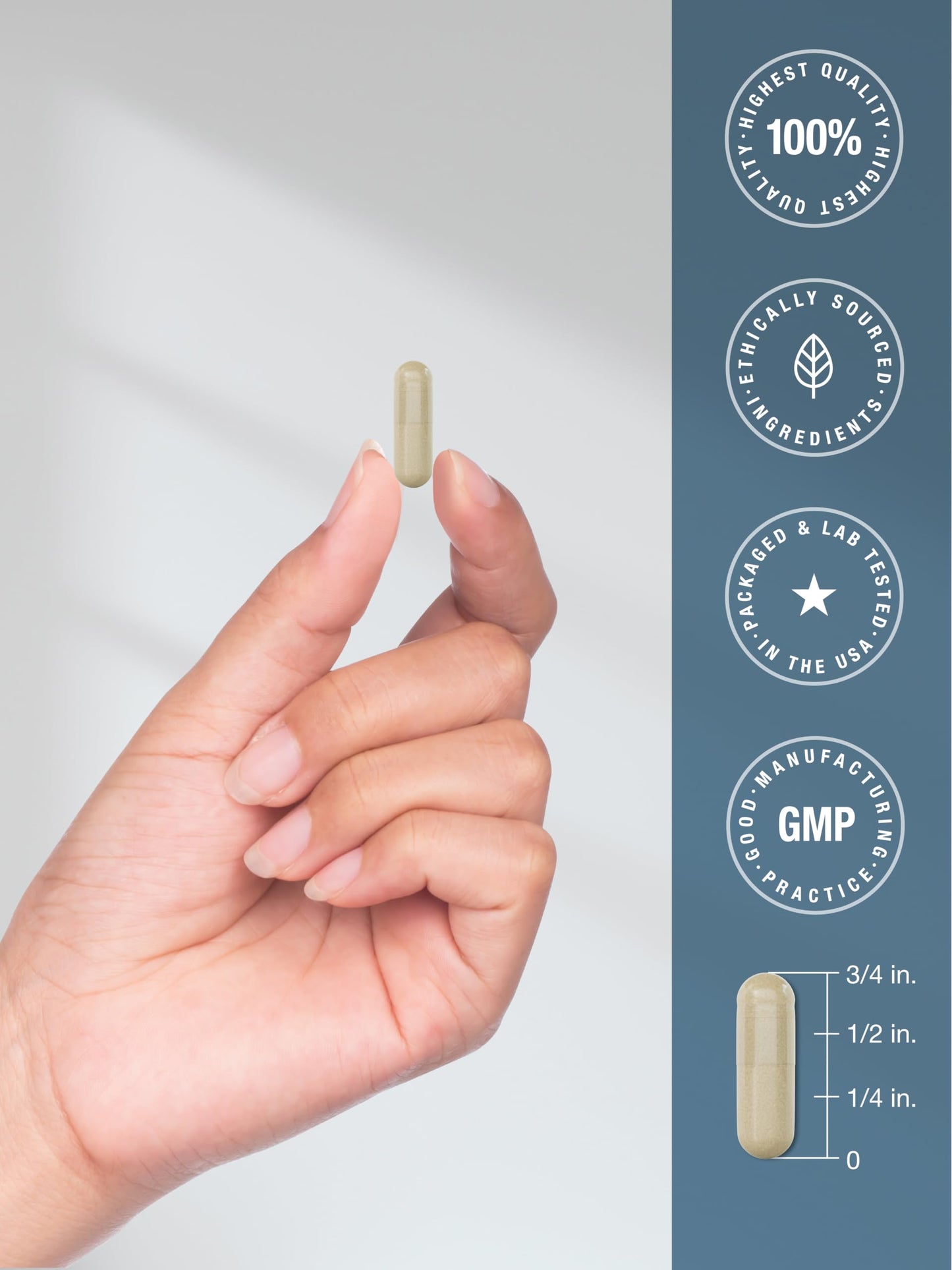 Horbäach Hyaluronic Acid Unflavoured Supplement Capsules Stack