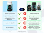 Momary joint support supplement packaging back view