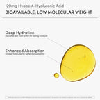 Ready To Glow anti aging supplement bottle angle view