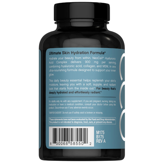 Neocell Hyaluronic Acid Complex 900mg supplement bottle