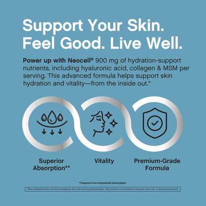 Neocell Hyaluronic Acid Complex premium grade formula label