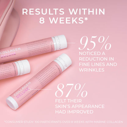 Swedish Collagen Deluxe marine collagen liquid supplement ampoules