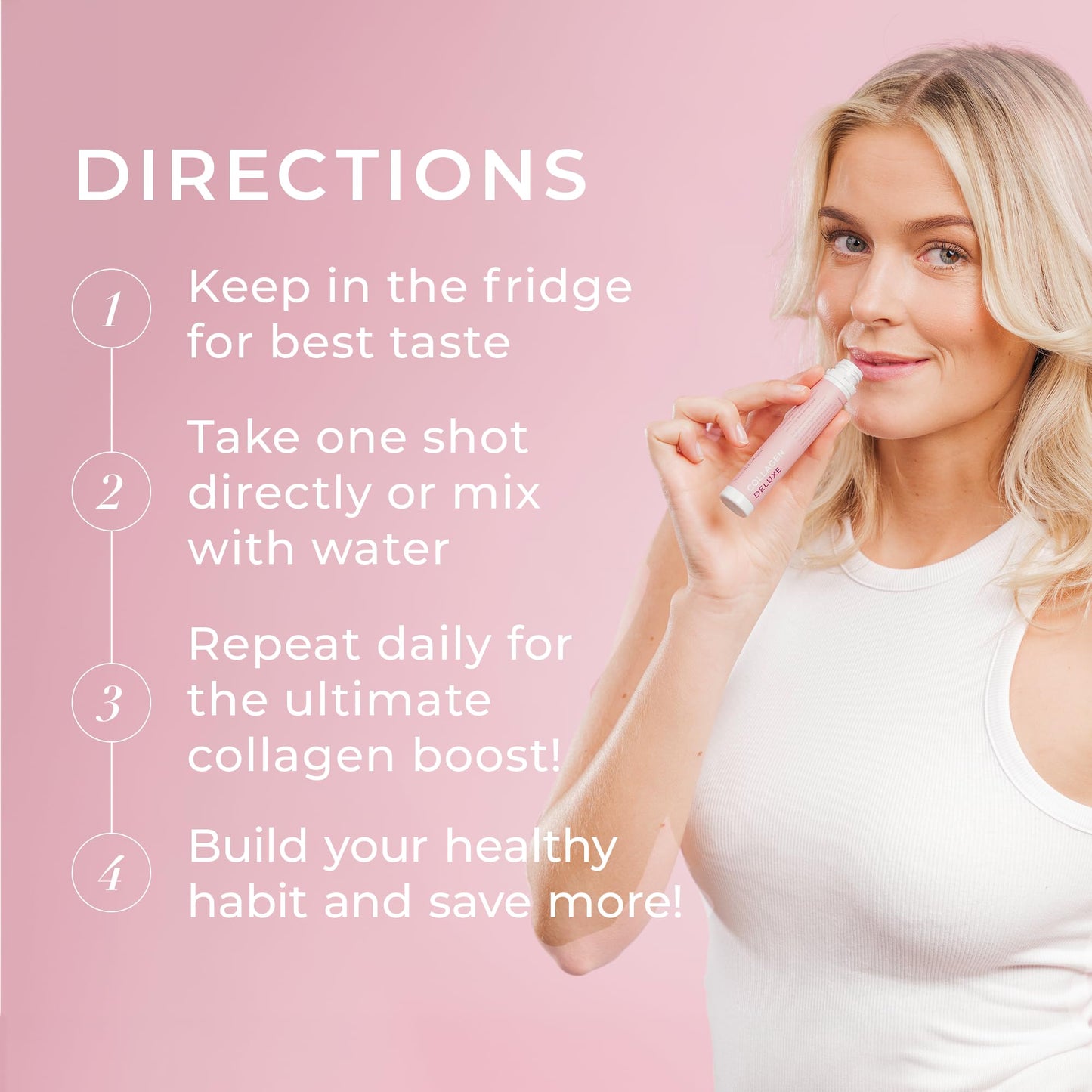 Swedish Collagen Deluxe hydrolyzed marine collagen supplement box