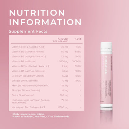 Swedish Collagen Deluxe daily dose liquid collagen shots