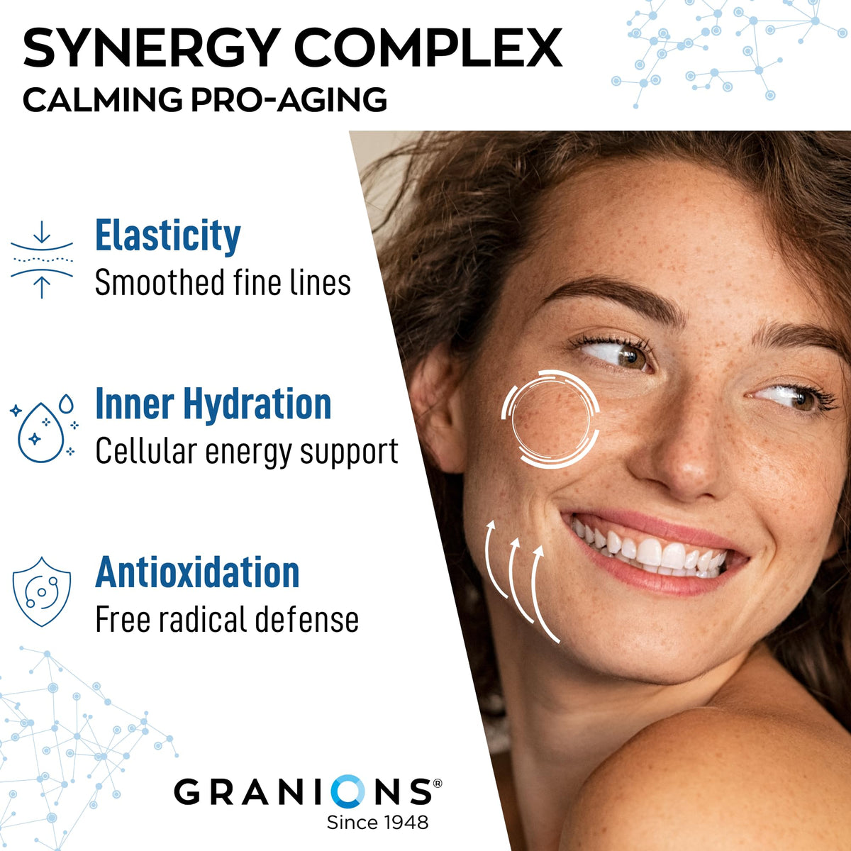 Granions marine collagen tablets bottle close up