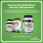 BioSchwartz coconut oil supplement label ingredient details