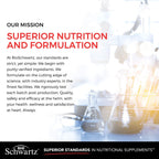 BioSchwartz 120 count coconut oil softgels complete packaging display
