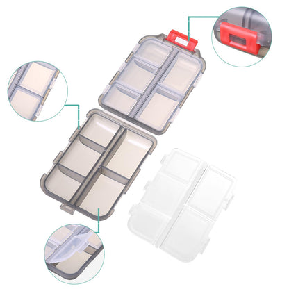 Zuihug bpa free daily supplement holder being packed inside a women purse