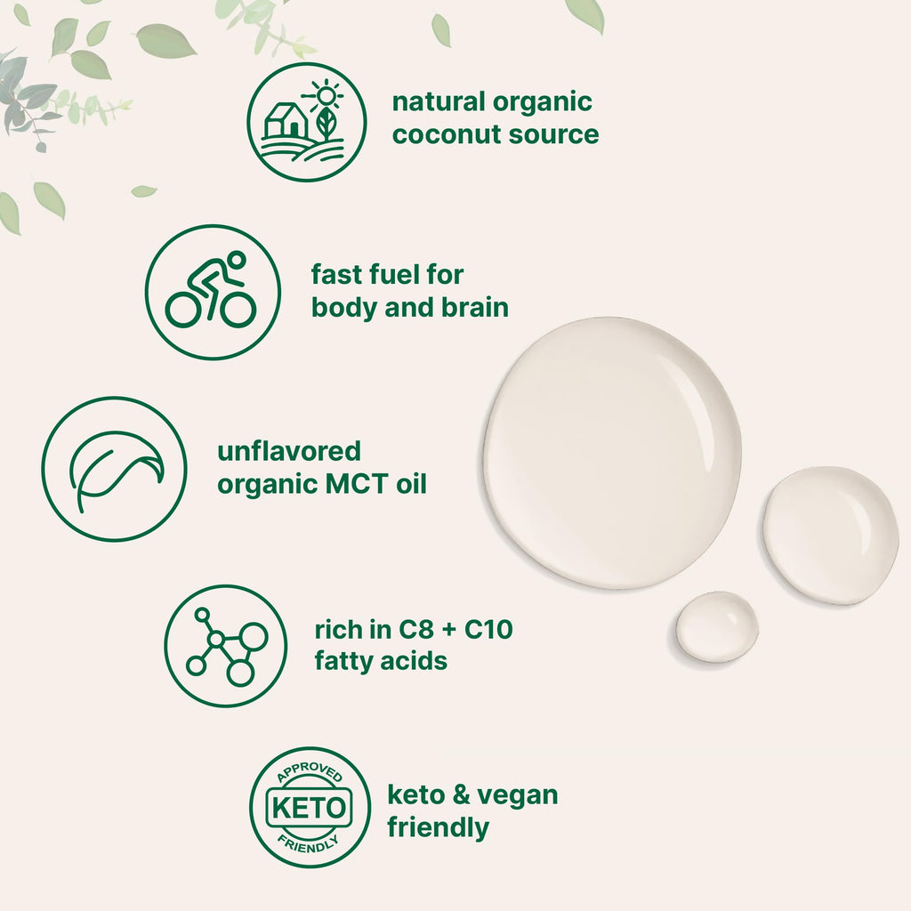 Micro Ingredients organic coconut MCT oil dietary supplement packaging