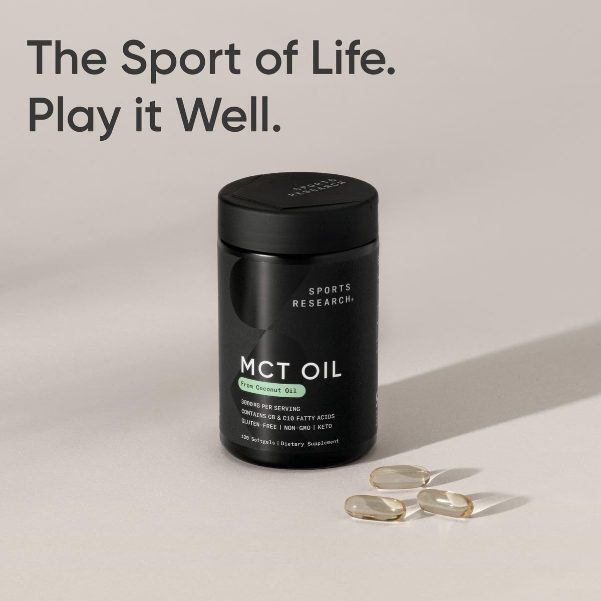 Sports Research premium ketogenic lifestyle companion product dimensions