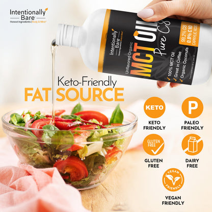 USA imported organic coconut oil clean energy source for brain