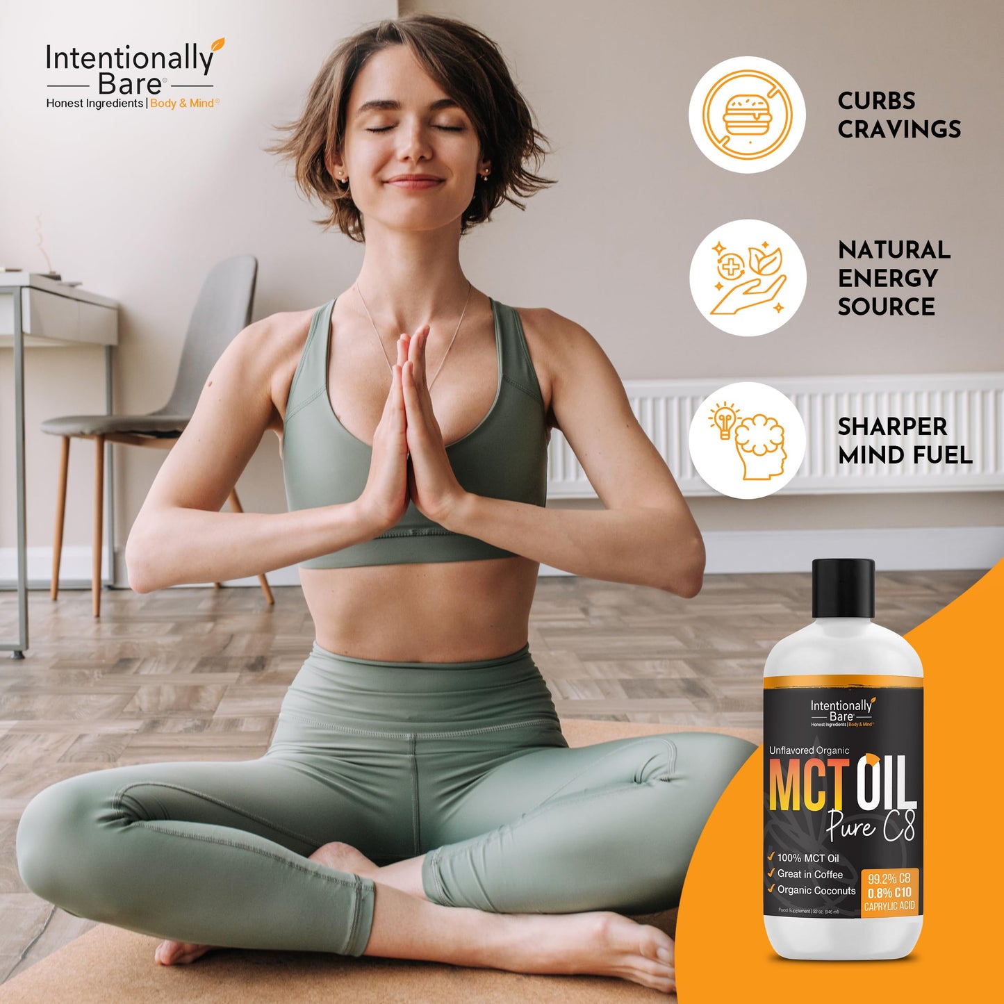 Intentionally Bare keto fat burning dietary supplement packaging