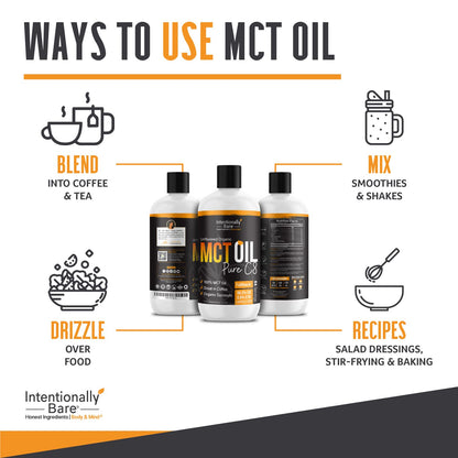 Pure C8 caprylic acid liquid for intermittent fasting support