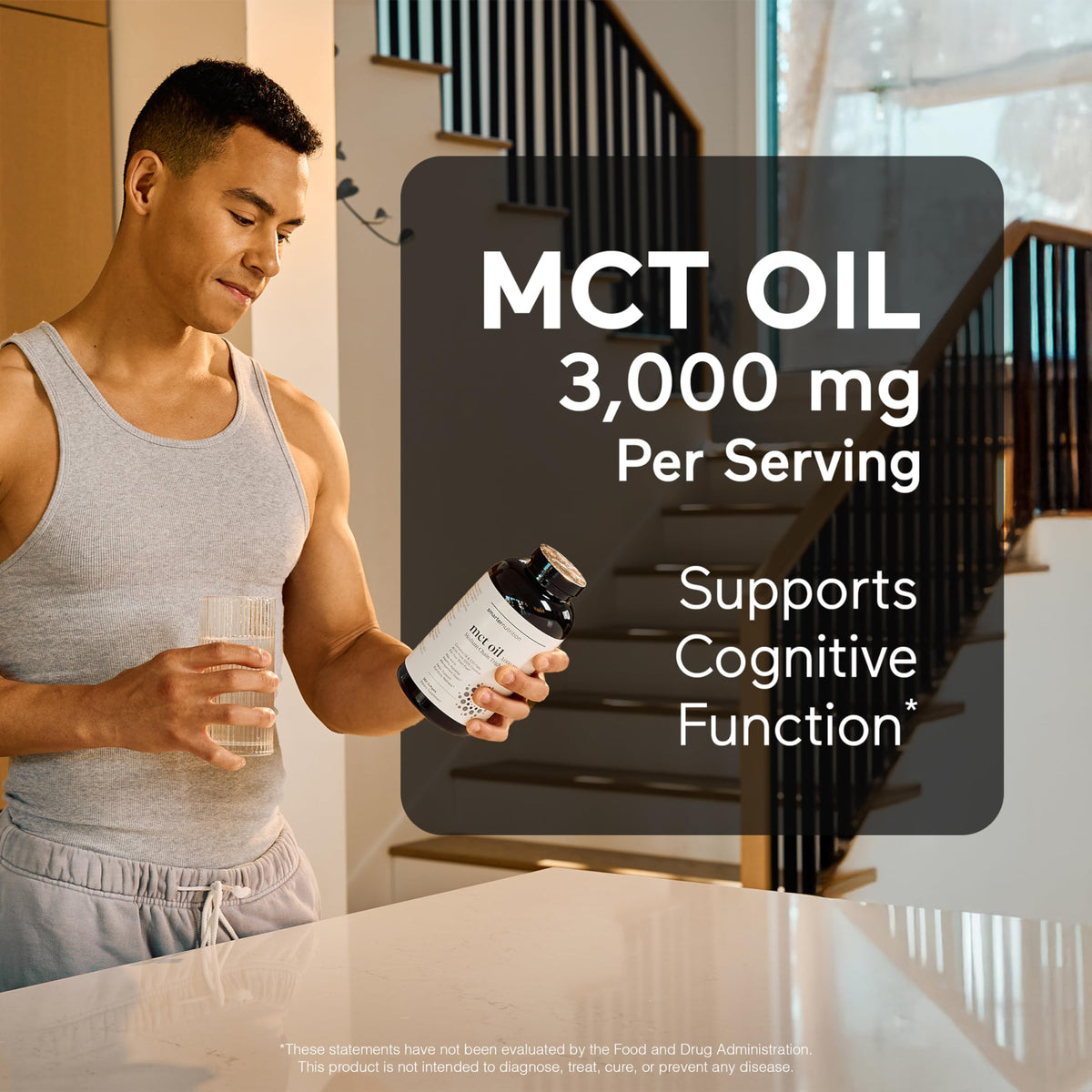Smarternutrition MCT Oil Softgels lifestyle keto support imagery
