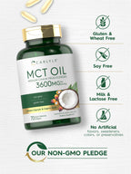 Carlyle MCT Oil Capsules quick release softgels close up