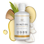 VTC pure C8 oil used in a daily wellness smoothie
