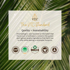 VTC 32 fluid ounce liquid bottle back panel information