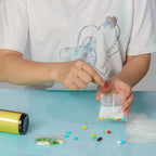 Serfeymi waterproof am pm pill baggies zipper seal closeup