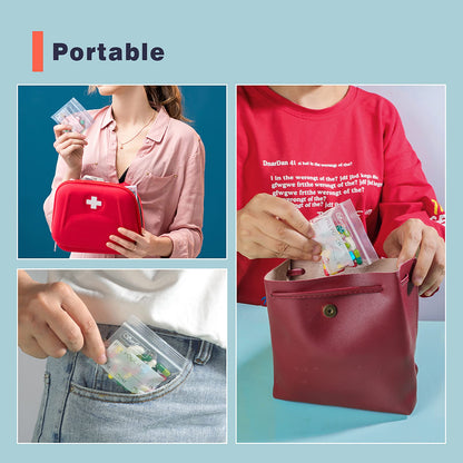 Serfeymi multi purpose small storage bags holding jewelry and health supplements