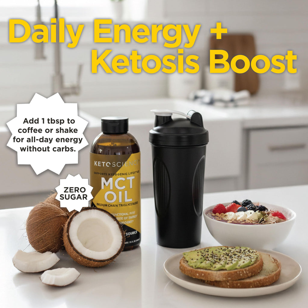 Keto Science MCT Oil coconut source highlight