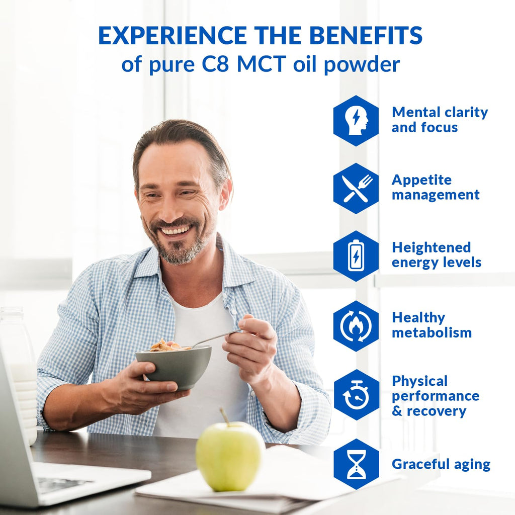 BioTrust Keto Elevate mixed into morning coffee cup