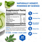 BioTrust Keto Elevate container beside a measuring spoon