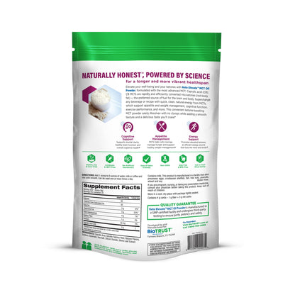 BioTrust Keto Elevate ingredient list and dietary info