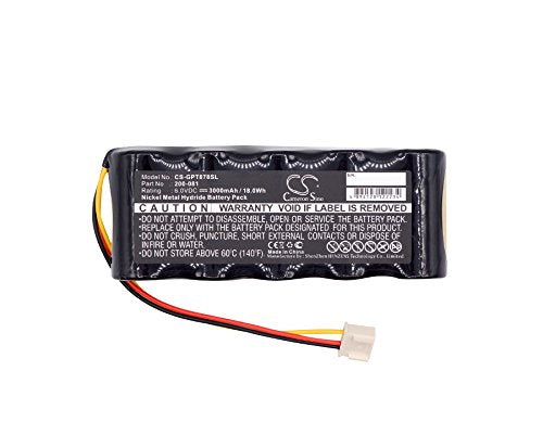 Premium alternative battery for part number 200-081 showcasing the protective exterior casing and certified safety stamps.