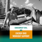 Natures Craft C8 MCT Oil Softgels keto lifestyle and energy support