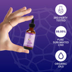 C60 Purple Power antioxidant supplement label details and ingredients