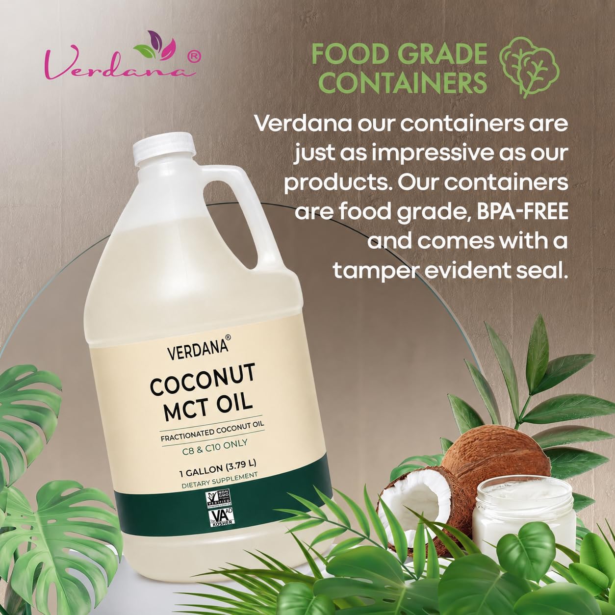 Verdana C8 and C10 Mct Oil for keto coffee recipe