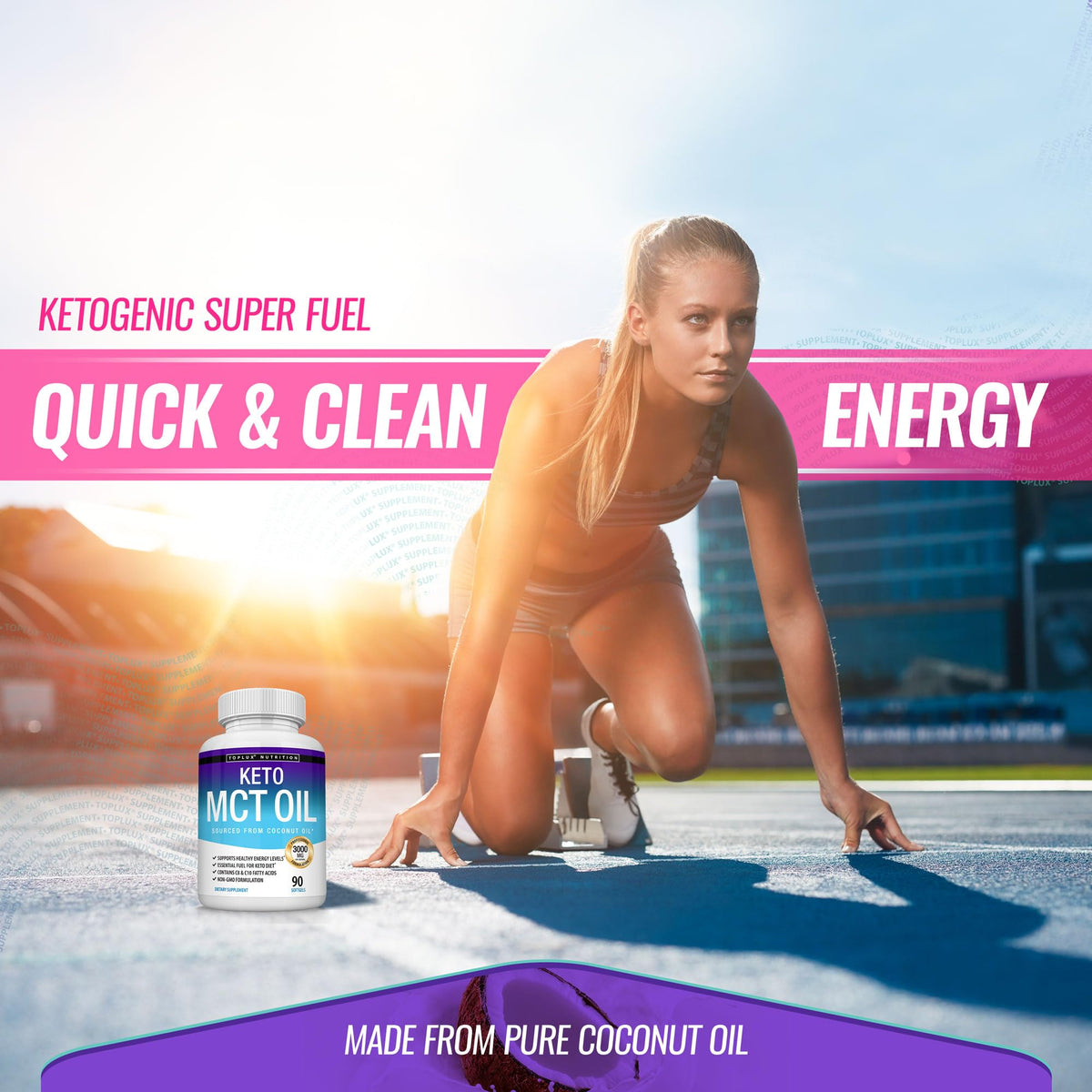 Toplux keto capsules duo pack presentation