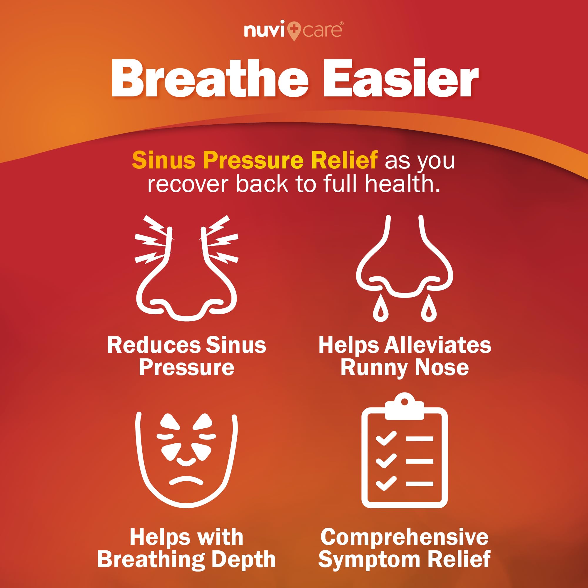 Back of NuviCare bottle showing supplement facts and usage instructions