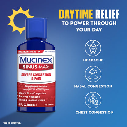 Mucinex Nightshift sinus relief nighttime bottle isolated