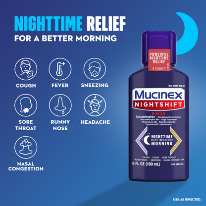 Close up of Mucinex Sinus-Max packaging details