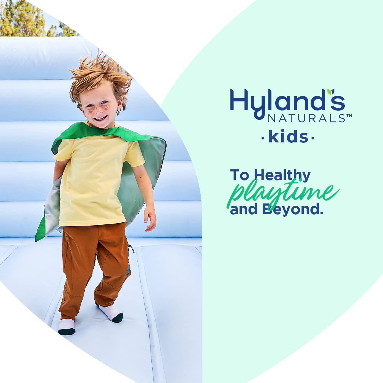 Side view of Hyland's Kids Stuffy Nose and Sinus packaging