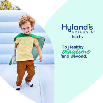 Side view of Hyland's Kids Stuffy Nose and Sinus packaging