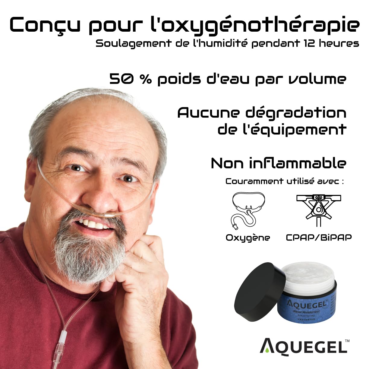 Side view of Aquegel 0.5 fluid ounce nasal moisturizer