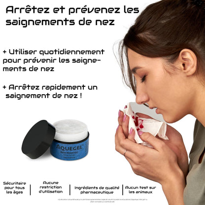 Aquegel nasal moisturizer for oxygen therapy users