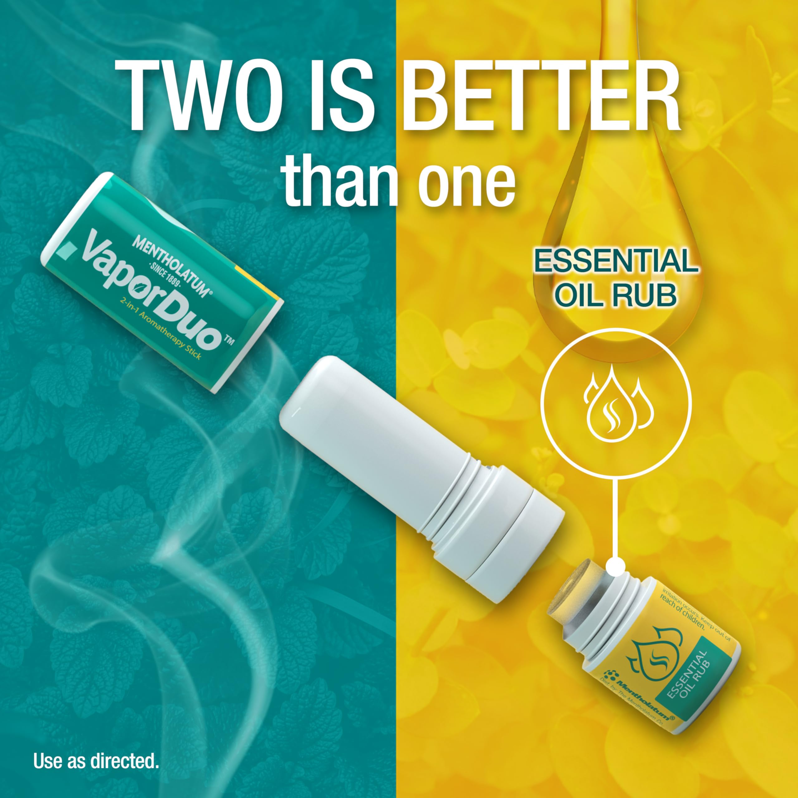 Mentholatum Vaporduo essential oil rub applicator side
